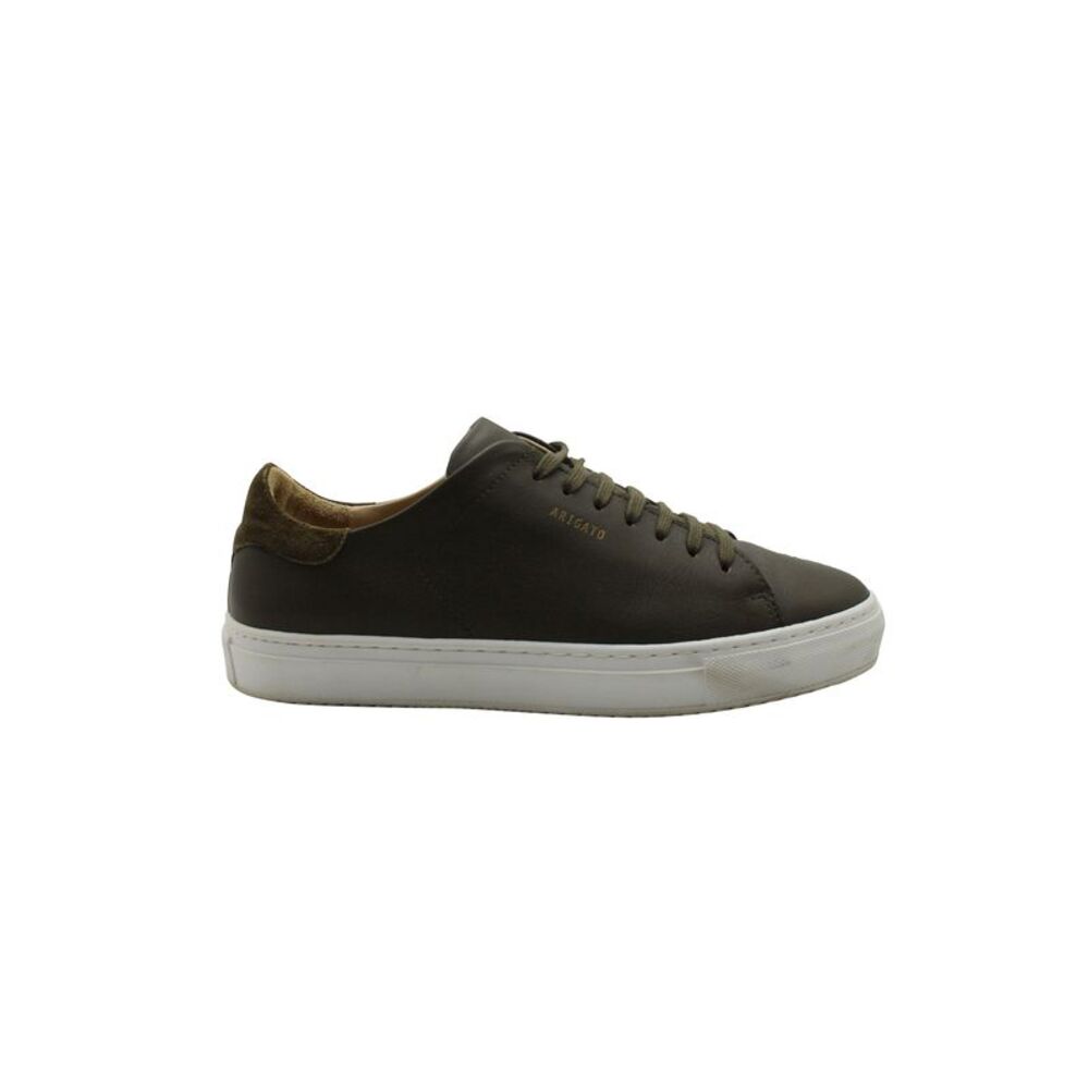 Axel Arigato Clean 90 Sneakers in Green Leather